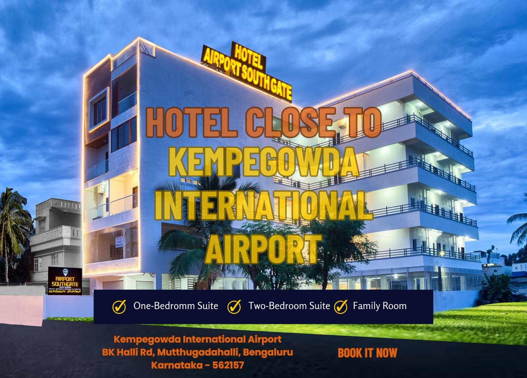 Hotel Airport Southgate Bangalore Devanahalli ภายนอก รูปภาพ
